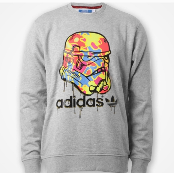 Adidas x Star Wars Stormtrooper Sweatshirt - Picture 1 of 9